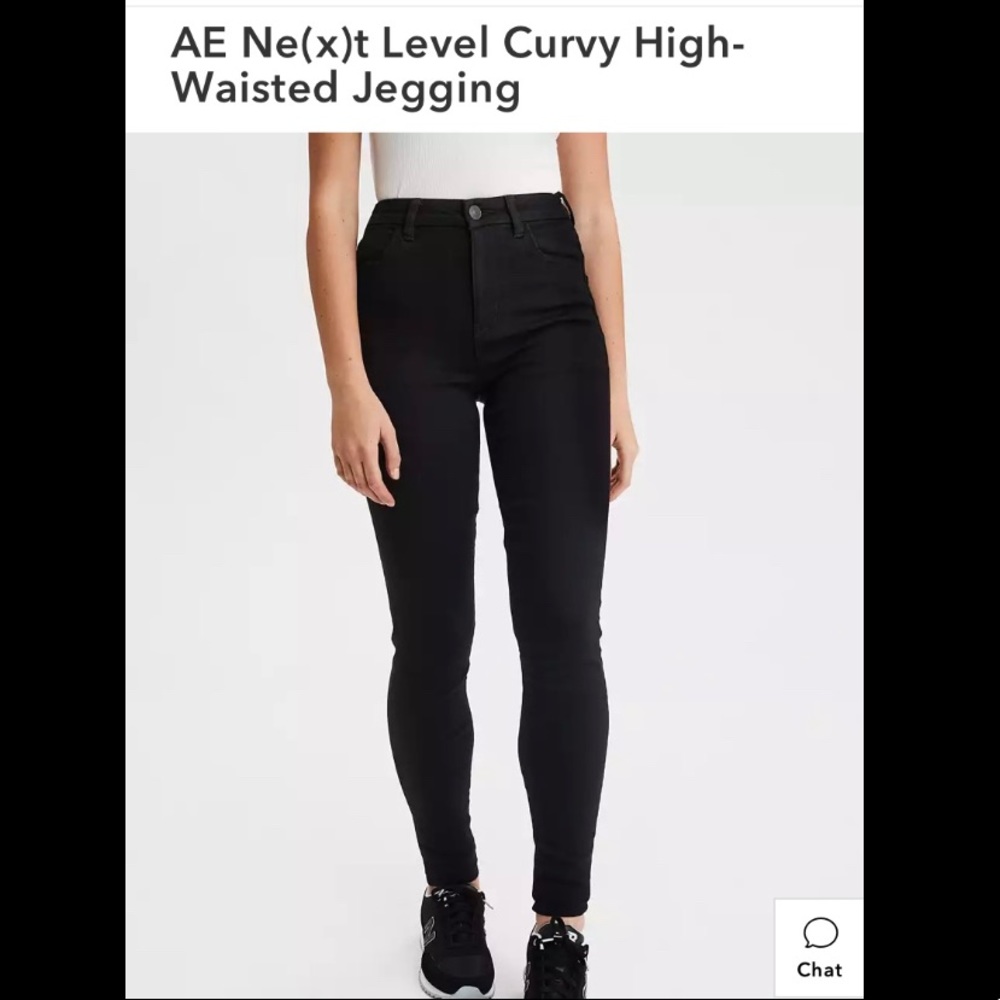 Black jeggings